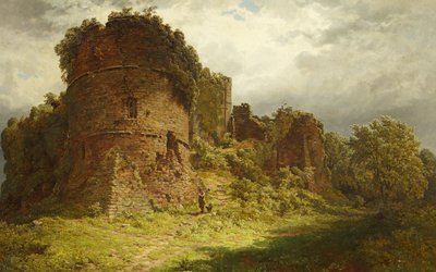 Castello di Goodrich, 1875-82 da Samuel Baker